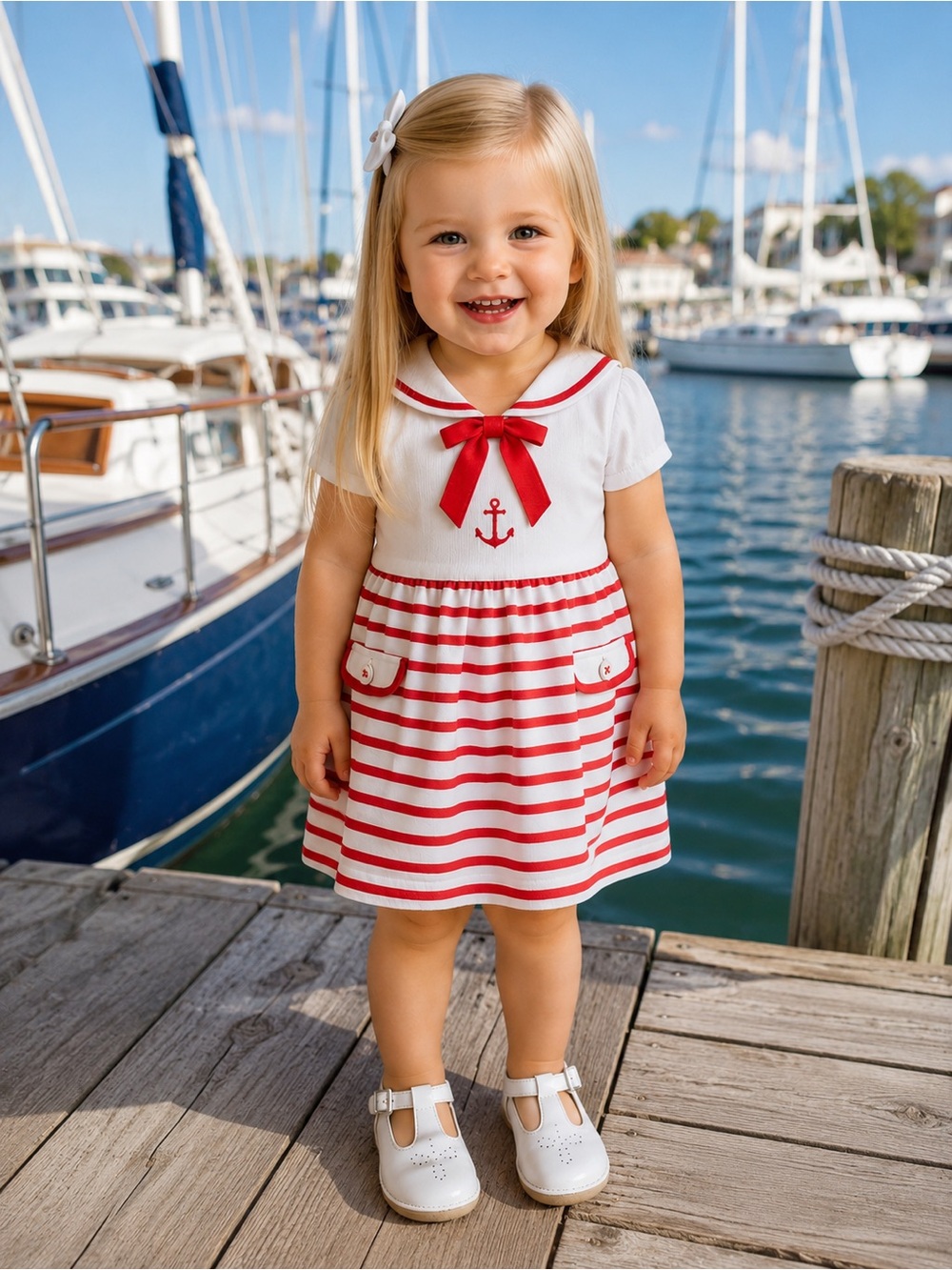 Stride Rite White Patent Mary Jane Toddler Shoes